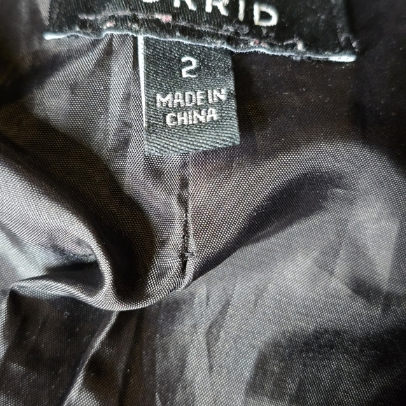 TORRID Vegan Black Leather Jacket - Picture 7 of 8
